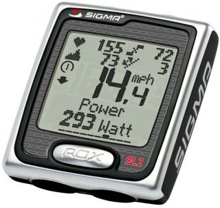   ROX 9.1 Wireless Cyclometer Bike Computer with Cadence and Heart Rate