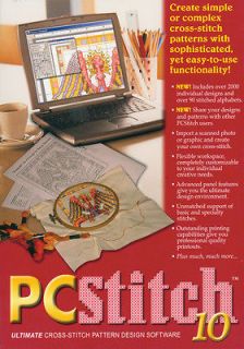 PC Stitch Pro Cross Stitch Software 