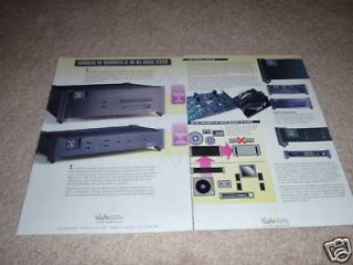 Wadia Ad, Digital 16 Cd Player, 17 D/a, 1994, 2 pages