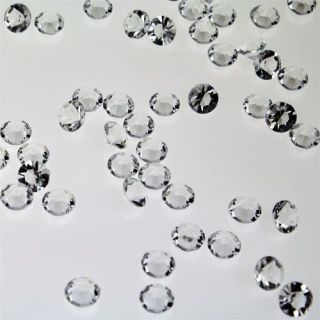 Gem Stone Diamond Table Scatter Confetti 3/8 3ct 300pc