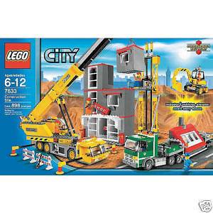 LEGO 7633 CITY CONSTRUCTION SITE SET BRAND NEW HUGE BOX RETIRED HTF 