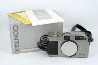 Contax G1 Silver Rangefinder Camera (10Z0038)