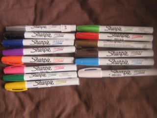 SHARPIE PAINT MARKERS 14 COLORS NEW NEVER USED