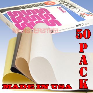 50 Tattoo SPIRIT Masters Stencil Transfer Paper Hectograph USA Tracing 
