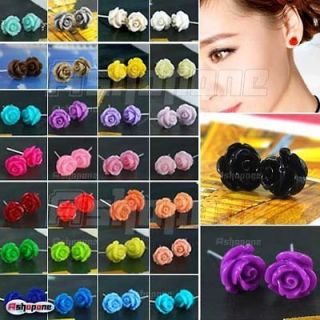 rose stud earrings in Earrings