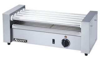 Adcraft RG 05 Commercial Hot Dog Roller Grill NSF Approved 1 Year 