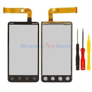   HTC Sprint EVO 3D New Touch Screen Digitizer Glass Replacement+Tools