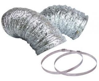    insulated Ducting Aluminum Foil Vent Uninsulated Inline Fan HPS Tent