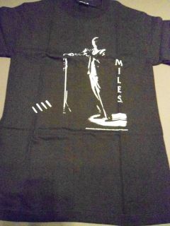 MILES DAVIS On Stage T Shirt **NEW music band concert tour Sm S
