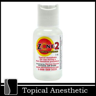 Permanent Cosmetic Makeup Zone 2 Topical Anesthetic DURING Pain Relief 
