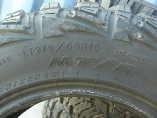   /65R18 Load Range C 2 tires only. 00219 (Specification 275/65R18