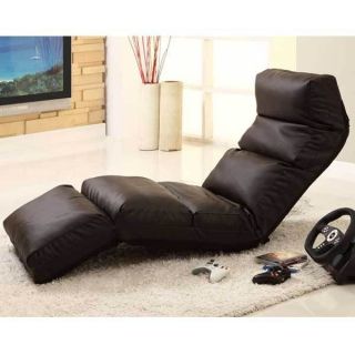 Padded Leatherette Sleeper/ Lounge Gaming Chair