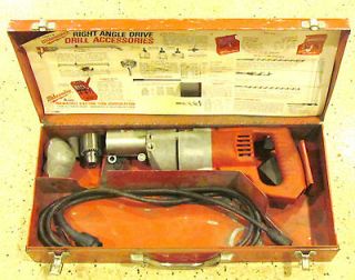 Milwaukee Electric Tool Heavy Duty 1/2 Right Angle Drill Driver 1107 