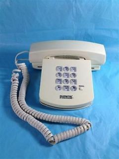 Vintage Conairphone GLOWTEL Desk Telephone wRed Luminated Lights 