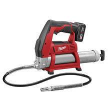   20 Milwaukee 12V Red Li Ion Cordless Grease Gun, Tool Only (Not a Kit