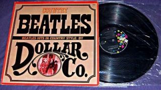   CO.   COUNTRY BEATLES Ultra Rare Covers Album Cosmic Country Rock LP