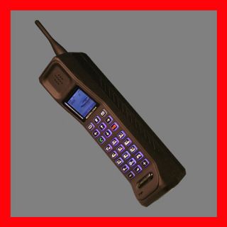   Mobile Retro Vintage 80s Brick Phone Motelona Motorola UNLOCKED