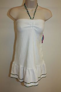 NWT Coco Rave swimsuit Cover Up dress White 100