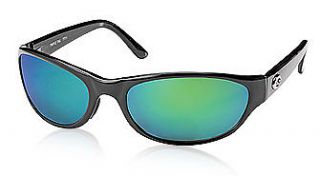 Costa Del Mar TT 11 OGMGLP Triple Tail Sunglasses Black/Green Mirror 