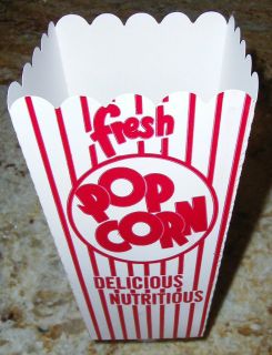 New POPCORN Snack Boxes/Tubs/Con​tainers for Parties/Home Theater 