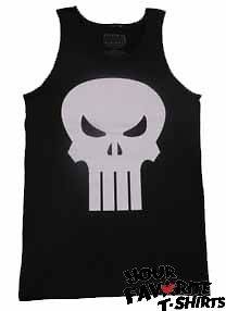   Skull Symbol Costume Officially Licensed Marvel Tank Top S XXL