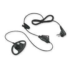 Motorola PMC Hands free Headset for 2 Way Radios .75in.x2 .75in​.x1 