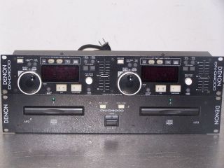 DENON DN D4000 DUAL CD PLAYER   USED   GOOD WORKING CONDITION  