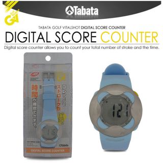 New Tabata Golf Digital Score Counter GV 0904 Sky Blue Color Free 