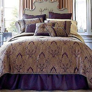  home ROYAL VELVET PALATIAL 7 Piece Comforter Bedding Set