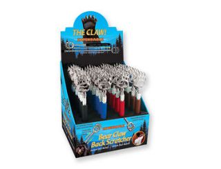 The Claw Extendable Back Scratcher 4 Pk Black ,Blue , Brown , Red