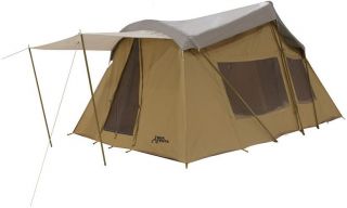   Trek Tents 247 Three Room Cotton Cavas 10 Person Cabin 10 x 16 Tent
