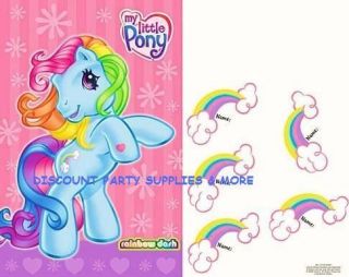 My Little Pony Party Rainbow Game Party Supplies