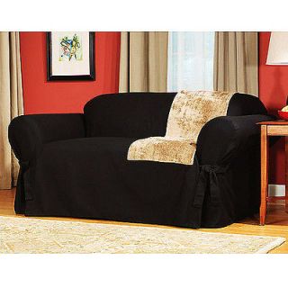   Micro Suede New Sofa Loveseat Arm Chair Slip Cover Couch 7 Colors