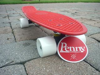 NEW* Penny Original Skateboard Cruiser 22 Complete Red / White 