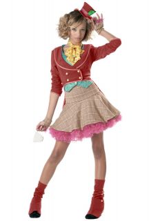 Teen 3 5 Mad Hatter Teen Costume   Alice in Wonderland Costumes