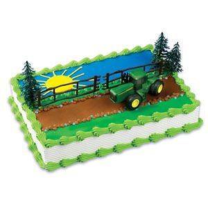   Deere Tractor Cake Kit ~ Cake Set ~ Create Your Own Cake ~ LOOK