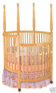Baby Nursery Round Crib Woodworking Plans / Patterns
