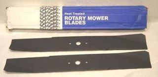 Cub Cadet Lawn Mower Blades 2 Blades for 42 Decks 3/4 diameter center 