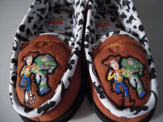 NWT Disney Toy Story Boys Woody Cowboy Slippers   Sizes 5 12