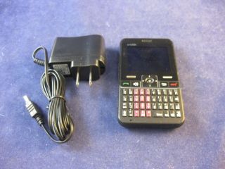 CRICKET A300 CELL PHONE (used/fair condition) NO BOX w/AC Adapter