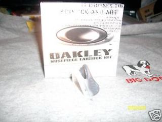 NEW OAKLEY M Frame Grey/Clear Nose Piece