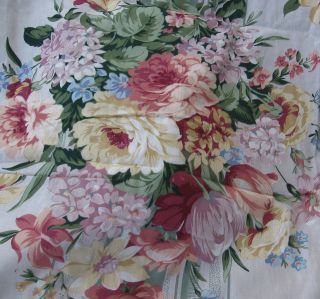 Pair Croscill 2 Panels/Lined Drapes/Curtain​s Floral 40x80 +2 two 