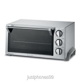 DELONGHI EO1270 6 SLICE CONVECTION TOASTER OVEN STAINLESS STEEL