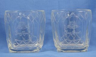 Clear Crown Royal Barware Whiskey Drinking Glasses