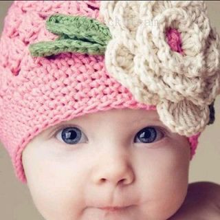 Infant Toddler Beanie baby Hat Cap Crochet Handmade Photography Prop 