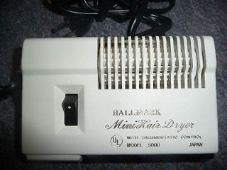 1971 Vintage HALLMARK His & Hers Mini Hair Dryer   Portable with 
