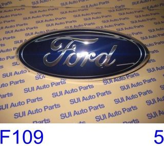 Ford Super Duty 2005 2007 Blue Oval Grille Emblem Factory OEM (F109 