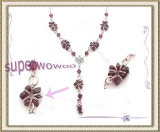 garnet necklace in Necklaces & Pendants