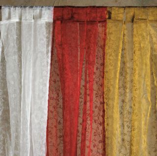 rust colored curtains in Curtains, Drapes & Valances