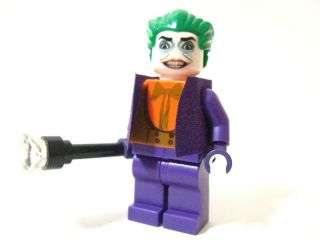 Lego Batman Dark Knight CUSTOM Jack Nicholson JOKER with Cane